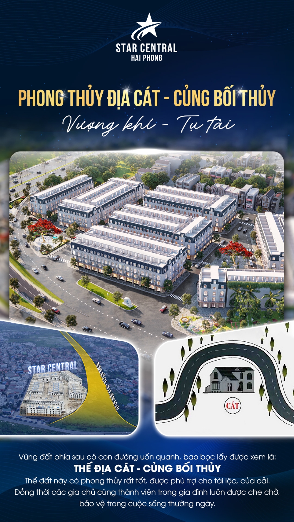 Phong thủy dự án Star Central Hải Phòng – Phân tích giá trị vượng khí và tiềm năng gia tăng tài lộc
