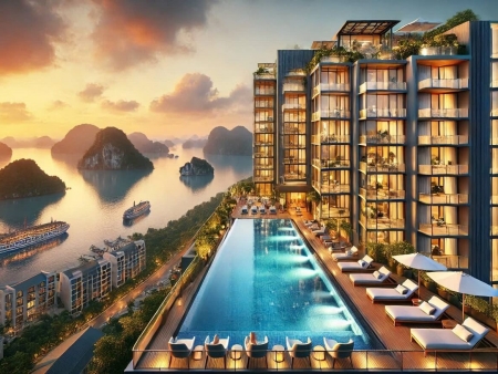 Phối cảnh dự án bất động sản Hạ Long của Bim Land